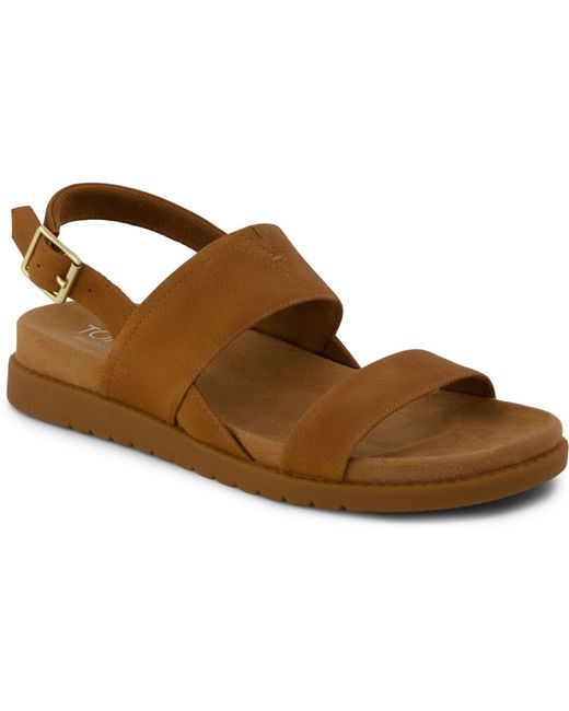 TOMS Brown Marin Sandal Polyurethane Sugar Sandals Pu