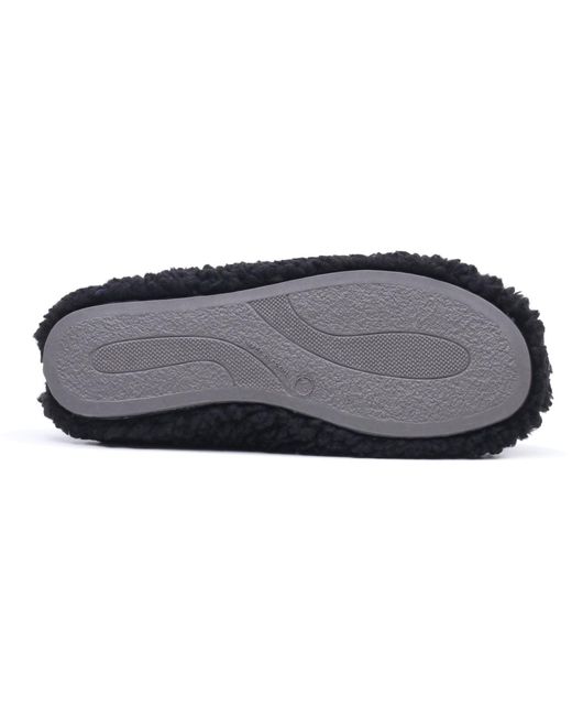 Hush Puppies Blue Good Teddy Polyester Slippers for men