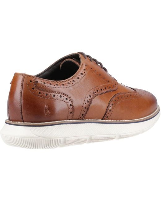 Hush Puppies Brown Zach schuhe Aus Leder