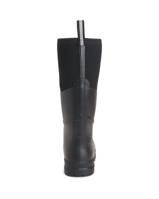 Muck Boot Black Chore Max S5 Rubber Wellington Boots