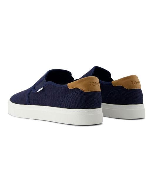 TOMS Blue Baja 2.0 Cotton Trainers for men