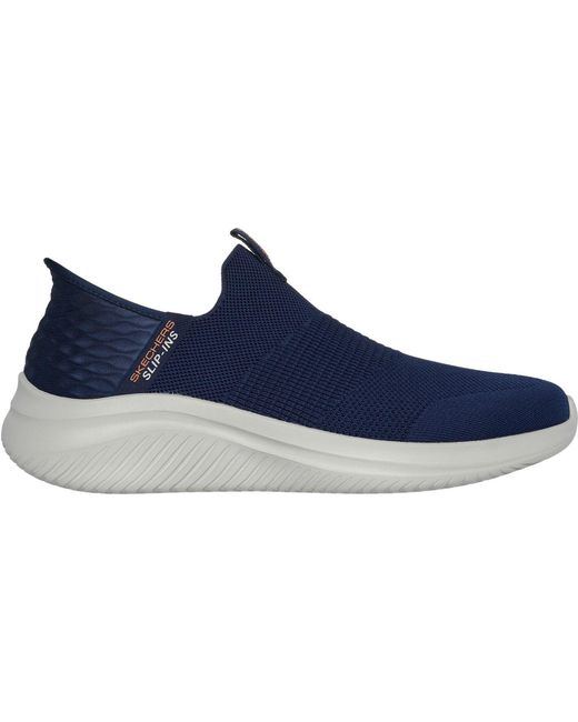 Skechers Blue Ultra Flex 3.0 Smooth Step 232450-Nvy Slip On Shoes for men