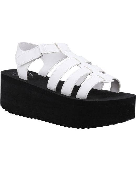 Rocket Dog Black Helio Terrence Synthetic Wedges