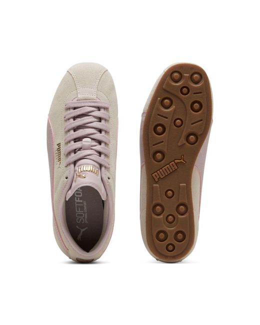 PUMA Gray Tackle Suede Fog/Misty Trainers