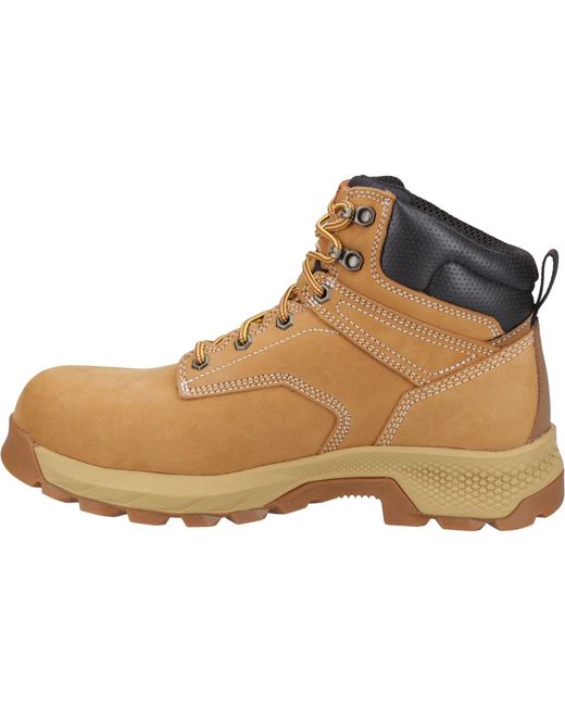 Timberland Natural Titan 6" Leather Wheat Safety Boots