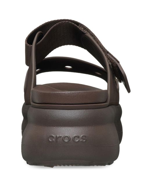CROCSTM Brown Soho Two Strap Eva Coffee Sandals