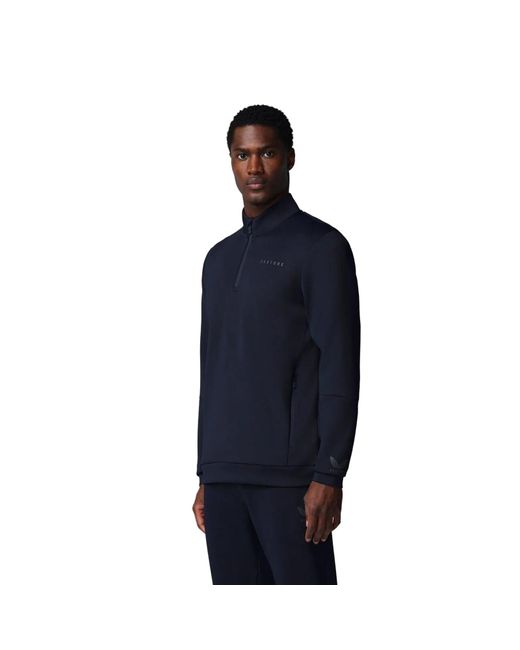Castore Blue Flex 1/4 Zip Sweatshirt for men