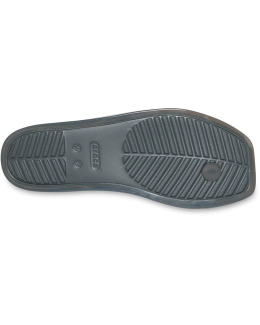 CROCSTM Blue Miami Jely Toe Loop Eva Carbon Sandals