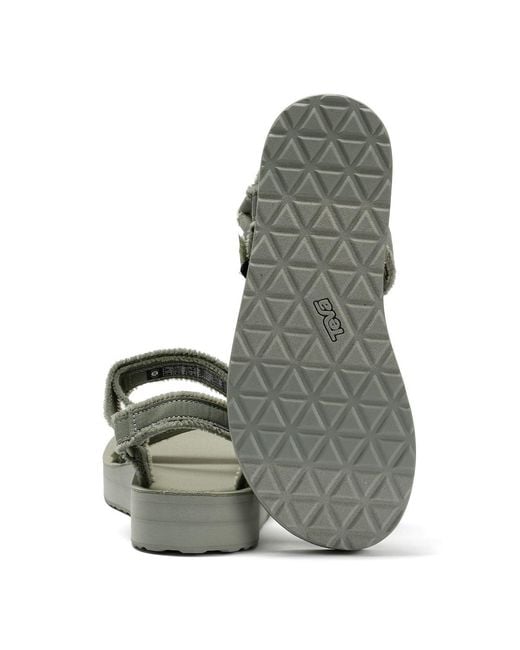 Teva Green Midform Universal Canvas Seagrass Sandals