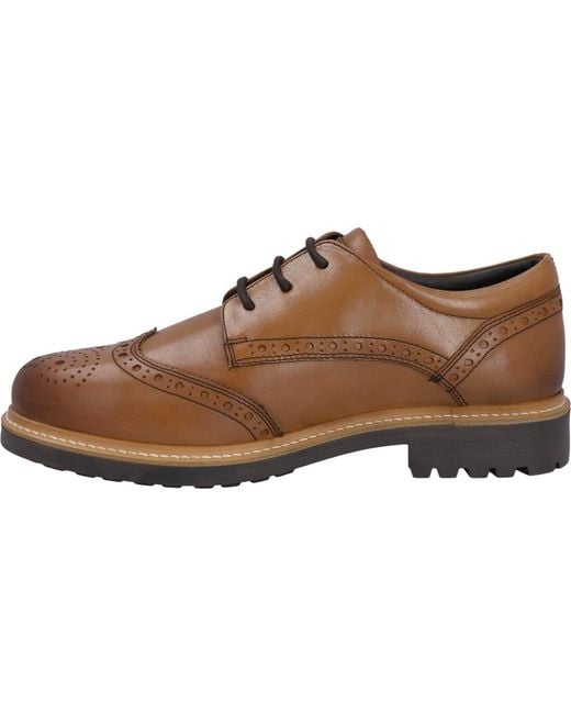 Hunter Brown Cawdor Brogue Gibson Shoes for men