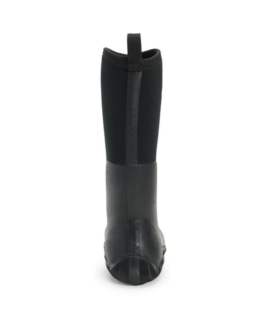 Muck Boot Black Edgewater Ii Rubber Wellington Boots