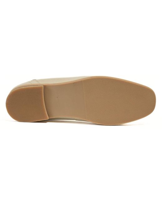 Pod White Priya Leather Flats