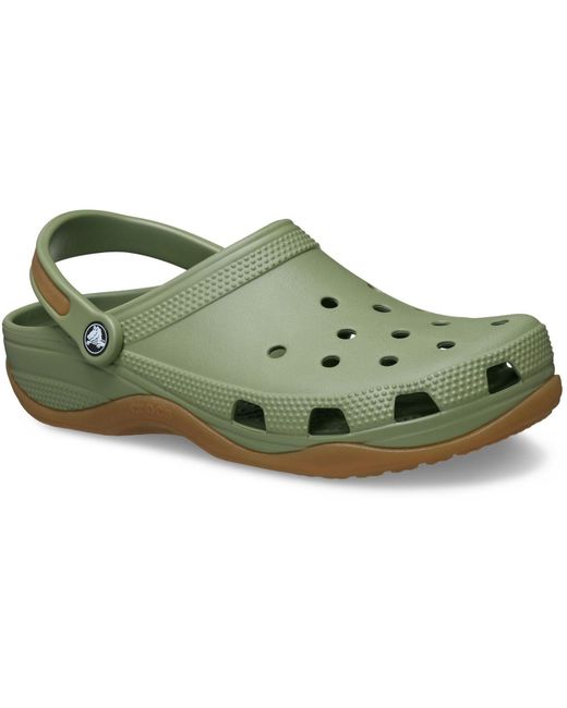 CROCSTM Green Classic Evo Gum Eva Cargo/Gum Clogs for men