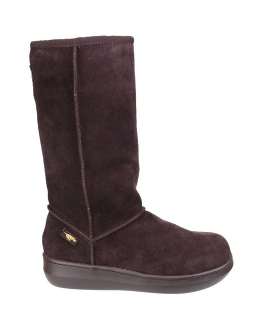 Rocket Dog Brown Sugardaddy Suede Chocolate Boots
