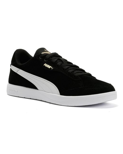 PUMA Black Vikky Star Sd Suede Trainers
