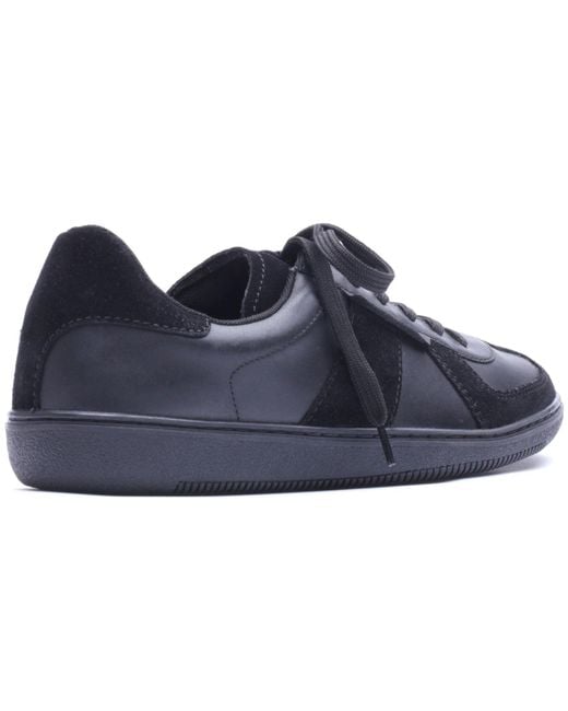 Base London Blue Tommo Leather Trainers for men