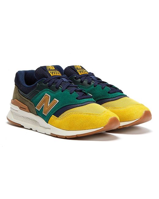 new balance vert jaune