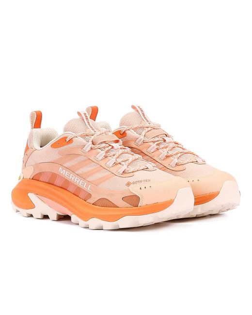 Moab Speed 2 Gore-Tex Sneakers Pesca di Merrell in Pink