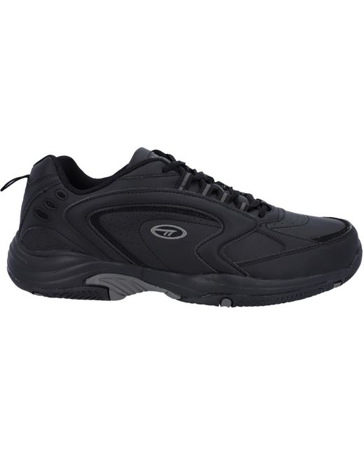 Hi-tec Black Blast Lite Wide Synthetic Trainers for men