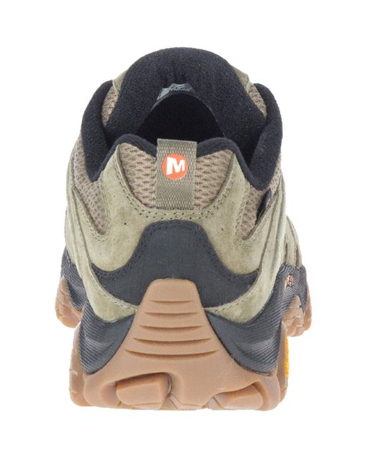 Merrell Gray Moab 3 Gtx Suede /Gum Hiking Shoes for men