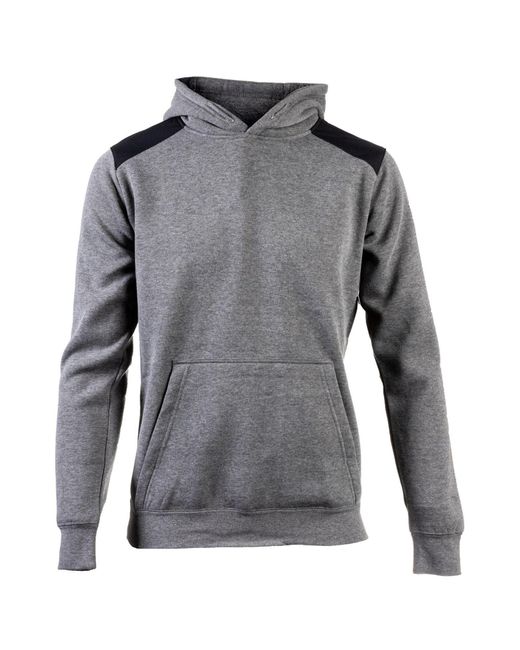 Caterpillar Gray Essentials Synthetic Hooded Sweatshirt for men