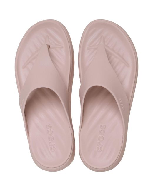 CROCSTM Pink Getaway Triangle Eva Quartz Sandals