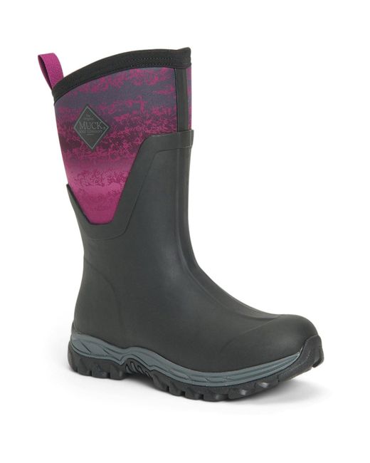 Muck Boot Brown Arctic Sport Mid Rubber/ Wellington Boots