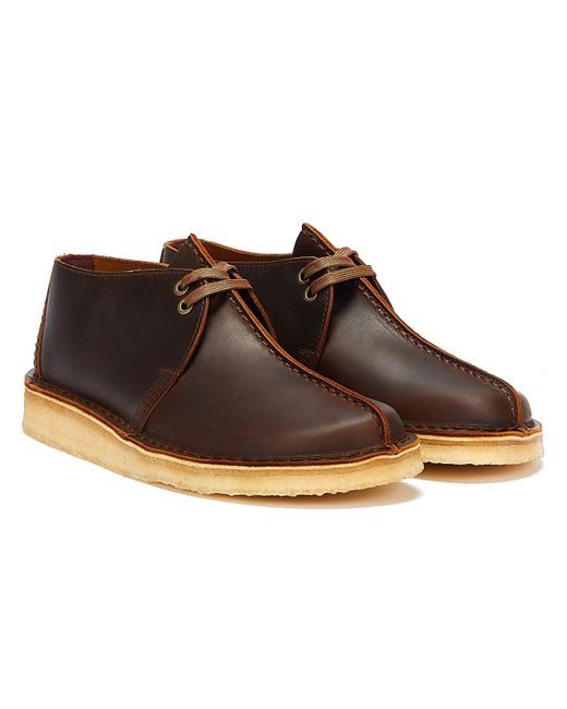 clarks desert trek beeswax