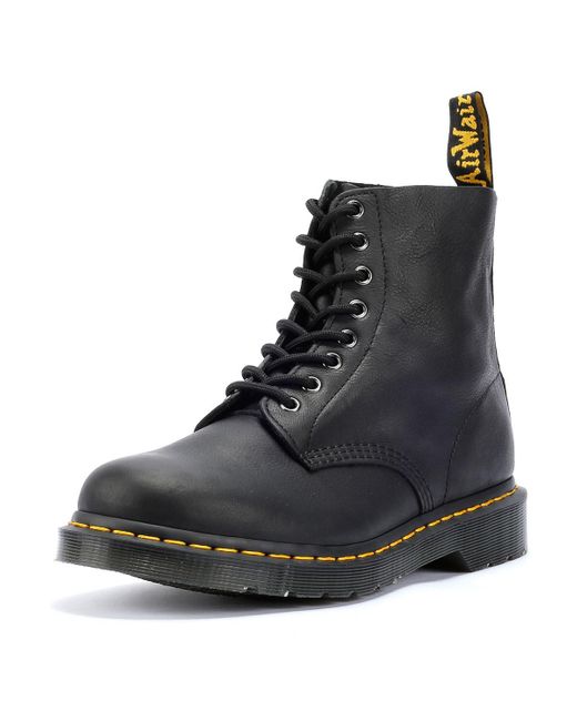 Dr. Martens Black 1460 Pascal Ambassador Leder Stiefel