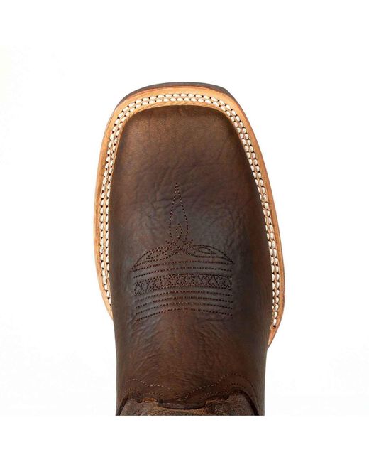 Durango Brown Rebel Pro Leather Bay Boots for men