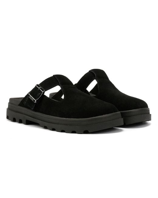 Dunelite Pyla Chaussures Confort En Daim Palladium en coloris Black