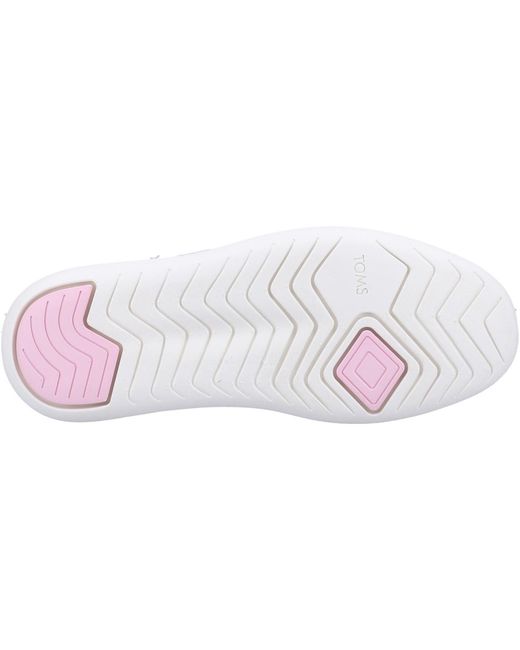 TOMS Purple Alpargata Mallow Nylon Mules