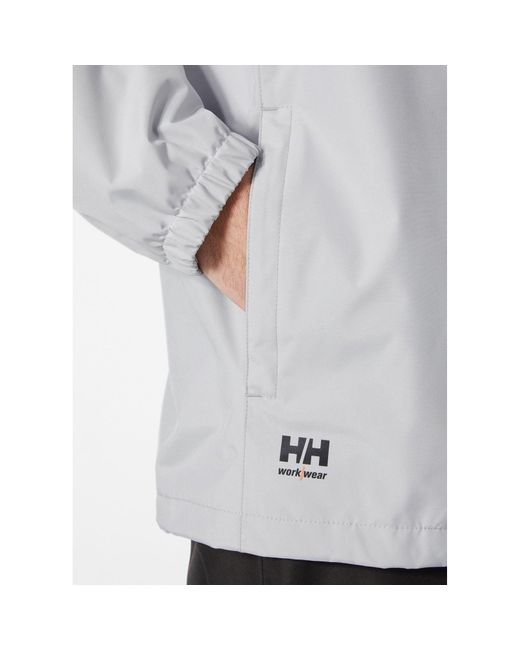 Helly Hansen Gray Workwear Manchester 2.0 Softshell Jacket for men