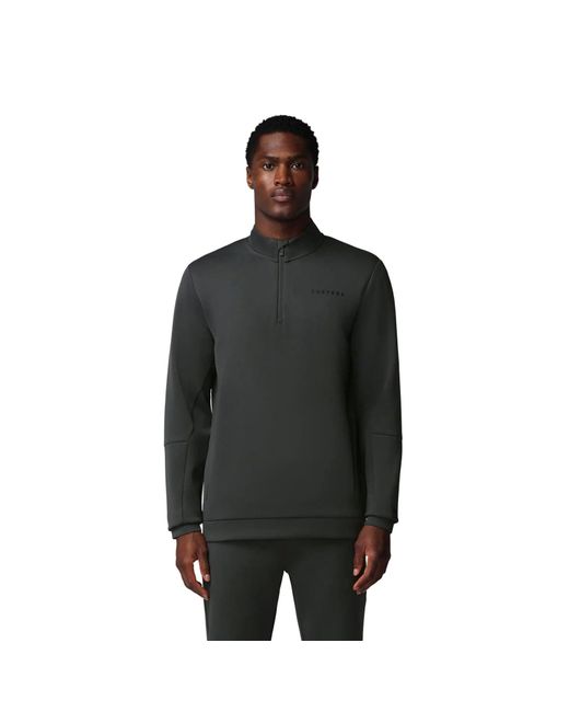 Castore Gray Flex 1/4 Zip Sweatshirt for men