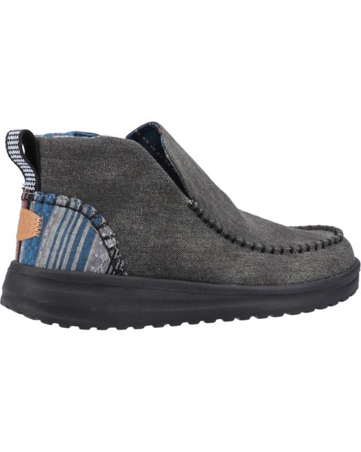Denny Bottes En Coton HeyDude en coloris Black