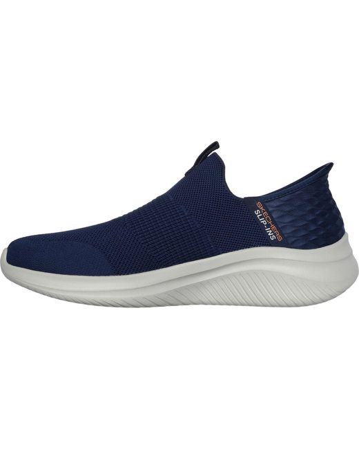 Skechers Blue Ultra Flex 3.0 Smooth Step 232450-Nvy Slip On Shoes for men