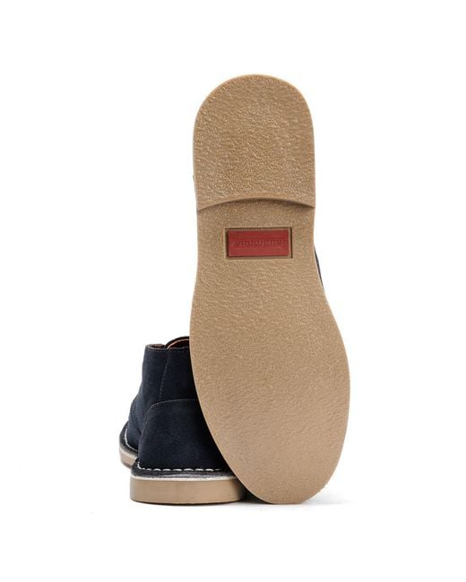 Lambretta Blue Chiswick Suede Boots for men