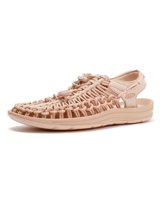 Keen Pink Uneek Cameo Rose Sandals