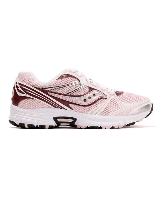 Saucony White Grid Legacy Silk/ Trainers