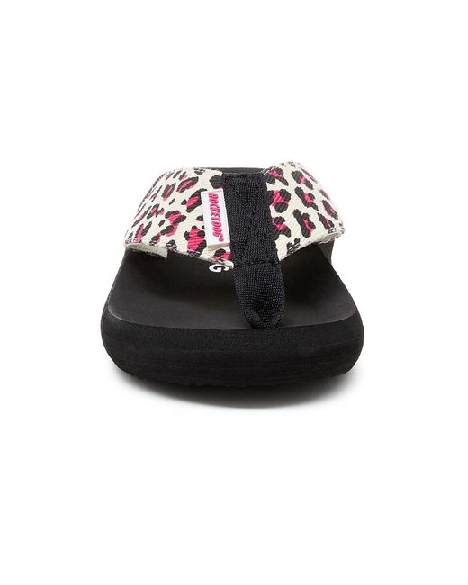 Rocket Dog Black Spotlight Monroe Cotton Hot Sandals