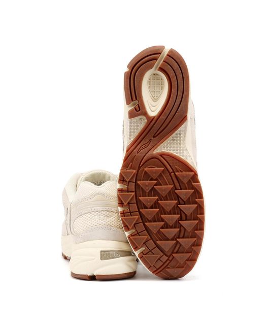 Grid Jazz 9 Baskets En Daim Saucony en coloris White