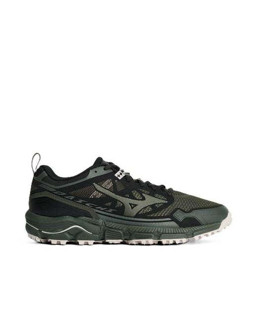 Mizuno Black Daichi Ls Forest Night/ Birch Trainers