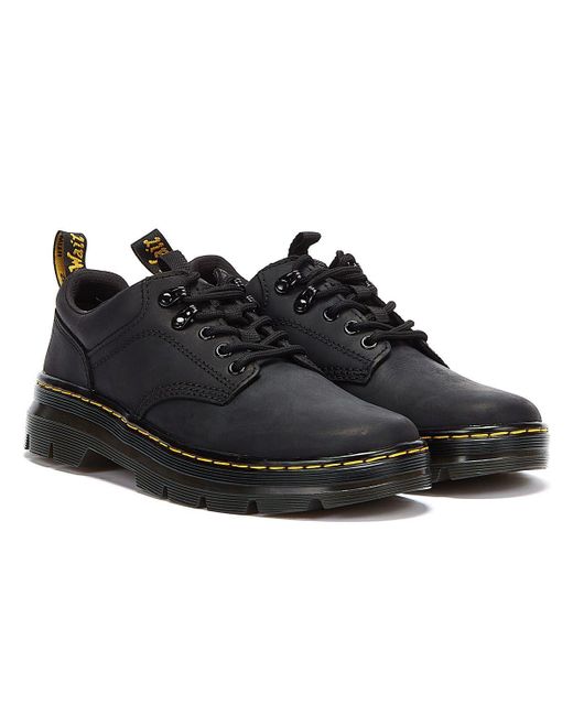 Dr. Martens Black Reeder Wyoming Lace-up Shoes