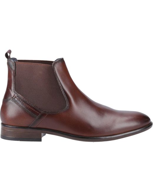 Pod Brown Frank Leather/Textile Cognac Boots for men