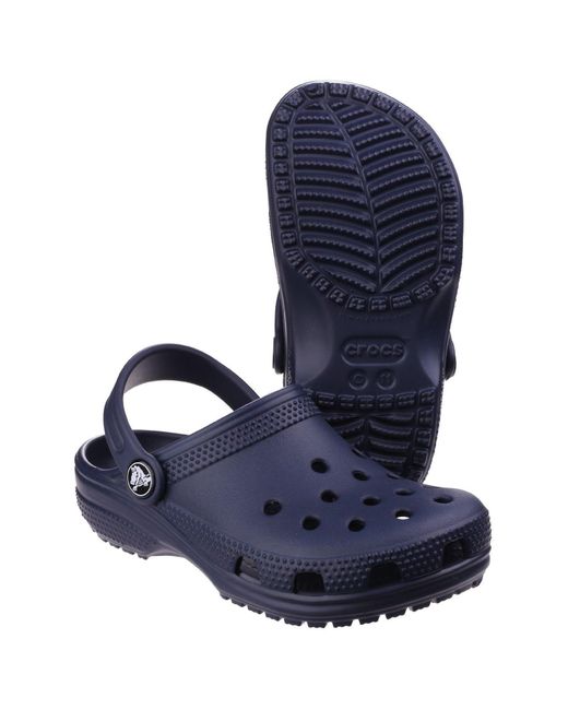 CROCSTM Blue Classic Synthetic Clogs