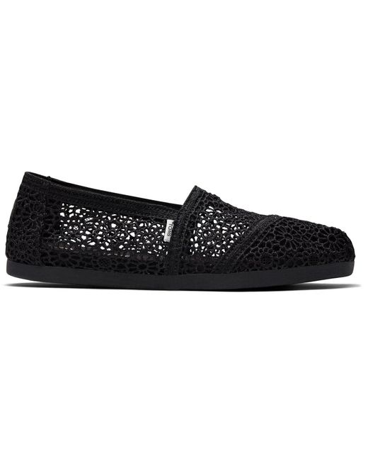 TOMS Black Alpargata Espadrilles