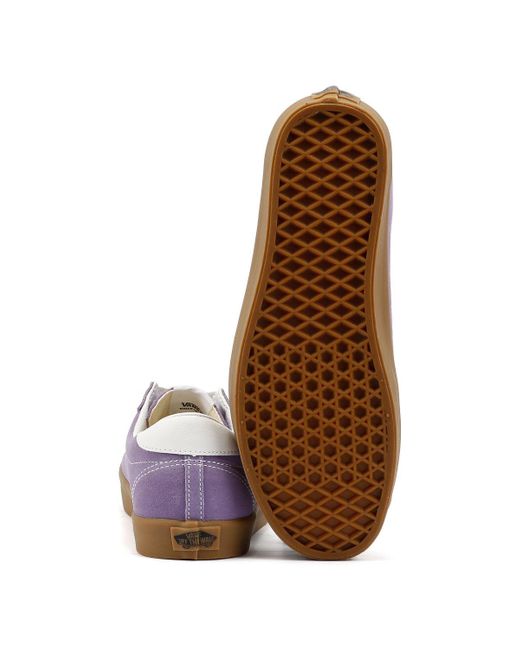Vans Purple Sport Low Suede Haze Trainers