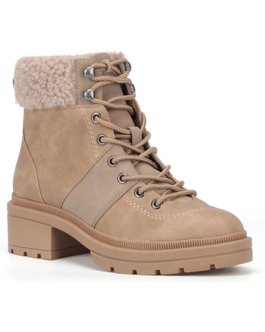 Rocket Dog Natural Icy Textile Boots
