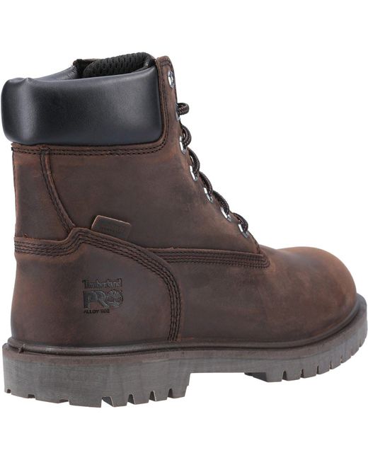Timberland Brown Iconic Leather Safety Boots