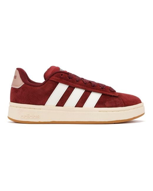 Adidas Purple Grand Court Alpha 00S Burgundy/ Trainers